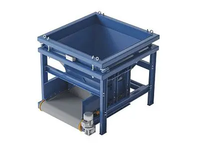 Весы бункерные с ленточным питателем